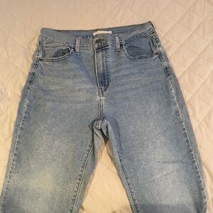 LEVI HIGH RISE FLARE WOMEN'S JEANS